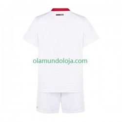 Camisola AC Milan Criança Equipamento Segundo 2022-2023 Manga Curta